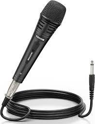 TONOR Dynamisk Karaoke Mikrofon med 5m XLR Kabel