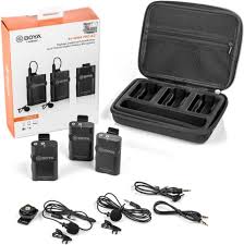 Walimex Pro Boya WM4 Pro K-2 Mikrofonset - Kraftfullt 3-pack