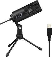 FIFINE USB-mikrofon - Bärbar Metallkondensator