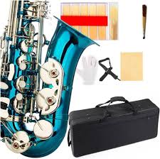 KLKL Färgglada E-Platt Alto Saxofoner