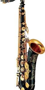 Tenorsaxofon i Svart Lack med Fodral
