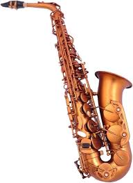 Eb Altsaxofon i Mässing – Kaffe E-sax