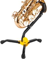Bärbar Saxofonställ för Alt och Tenor