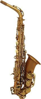 Kvalitet Alto Saxofon för Nybörjare - Matt Guldfärg