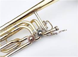 Tsts Professionell D-Trombon med Dubbel Kolv