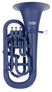 Klassisk Cantabile MardiBrass Bb-euphonium - Lätt och Stilren i Matt Blå