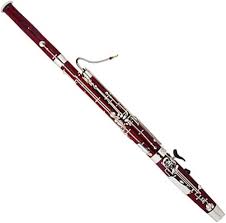 Bas Oboe Fagott C-ton Lönn Massivt Trä