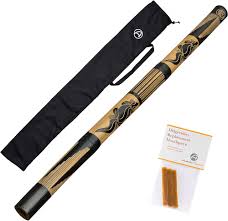 Australiska Skatter - Didgeridoo 120 cm med bivax och väska
