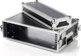 Bespeco CRO23EX 3U Flight Case med Träställning - Svart
