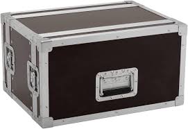 ROADINGER Rack Profi 6HE 25 cm - PRO Flightcase för 19 tum