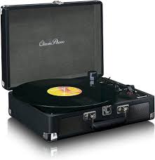 Klassisk Phono TT-115 Skivspelare – Portabel Spelare