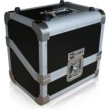MF-Cases Blå Skyddsväska för 80 DJ Vinylskivor