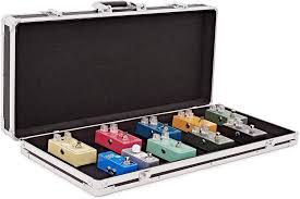 Stort Gitarrpedalbrädes Flight Case av Gear4music