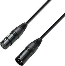 Adam Hall 3-stjärnig DMF 3000 DMX-kabel 3-polig XLR Kvinna