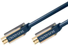 Clicktronic Avancerad S-Videokabel 1 m