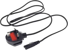 8 hona 3-stifts AC-strömkabeladapter 1