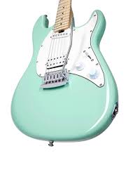 Sterling by Music Man HS Gitarr - Mintgrön Kortärmad Utskärning