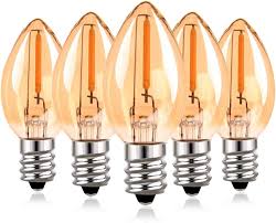 Vintage E12 LED-lampa 0.5W - Hcnew C7 220V