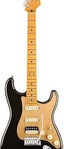 Fender American Ultra Stratocaster HSS Midnight MN med fodral