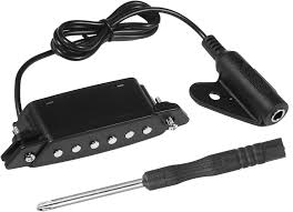 Passiv Magnetisk Pickup för Akustisk Gitarr