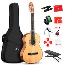 Vangoa 39" Akustisk Klassisk Gitarruppsättning
