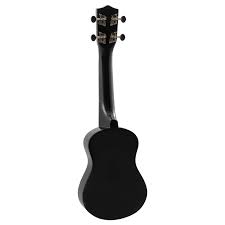 Vänsterhänt Sopranukulele - Svart