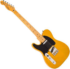LV52BS Vintage V52 Vänsterhänt Elgitarr - Smörklick