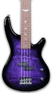 Lindo PDB Lila Duva Elektrisk Basgitarr med Fodral