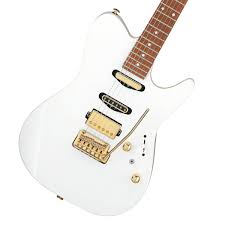 Ibanez LB1 Lari Basilio Signaturgitarr - Vit med Fodral