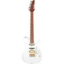 Ibanez LB1 Lari Basilio Signaturgitarr - Vit med Fodral