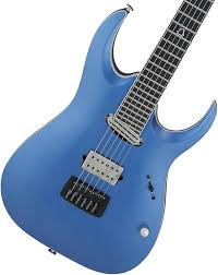 Ibanez Jake Bowen JBM9999-AMM - Azure Metallisk Gitarr med Fodral