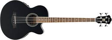 Ibanez AEB8E-BK Akustisk Basgitarr 4-strängad