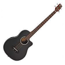 Gear4music ABRB Elektroakustisk Basgitarr – Rund Baksida