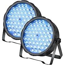 BETOPPER DJ Lampor - 3-i-1 RGB Scenbelysning för Fest & Klubb