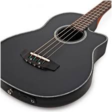 Gear4music ABRB Elektroakustisk Basgitarr - Rund Baksida