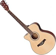 Vänsterhänt Elektroakustisk Gitarr - Gear4music