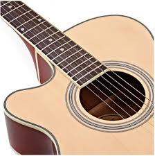 Vänsterhänt elektroakustisk gitarr - Gear4music