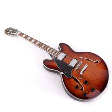 Vänsterhänt Jazzgitarr med F-hål