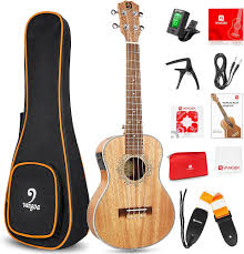 Vangoa 26'' Tenorukulele med 2-band Equalizer och Bärväska
