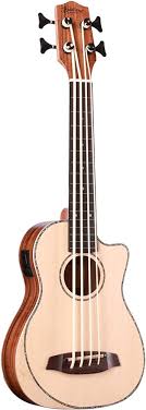 Muzikkon Heartland Baryton Ukulele i Akacia med EQ