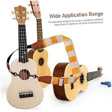 Justerbara Remmar för Ukulele - Ingen Borrning Nödvändig