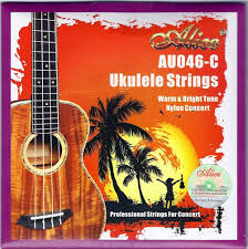 Alice Ukulele Konsertsträngar GCEA Nylon