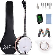Mulucky 5-strängad Banjo - Storlek med 24 Brackets