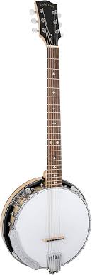 Guldton Deluxe Banjitar: 6-strängad Gitarr med Banjokropp