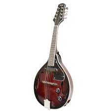 Stagg M50e Elektroakustisk Bluegrass Mandolin med Nato Topp