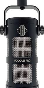 SONTRONICS PODCAST PRO Svart Dynamisk Mikrofon för Podcastar