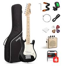Åska Junior Elgitarr Set - ST-Stil 90 cm