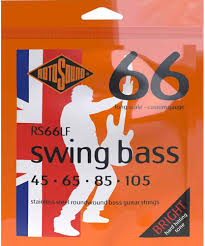 Rotosound SWING 66 Elbassträngar - Stainless 4-strängad Set