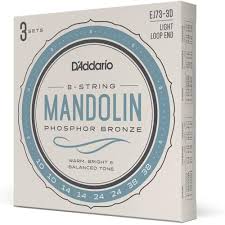 D'Addario Mandolinsträngar i Fosforbrons