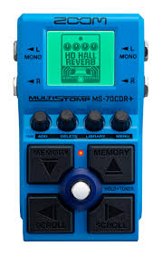 Zoom MS-70CDR+ MultiStomp Gitarrpedal med Reverb